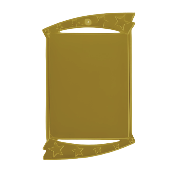 1 3/4" x 2 3/4" Rectangular Insert Holder Medal - Image 3