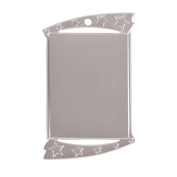 1 3/4" x 2 3/4" Rectangular Insert Holder Medal - Image 2