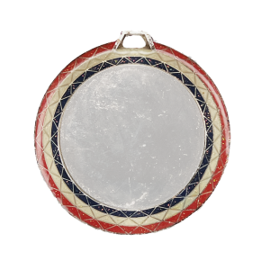 2 3/4" Red/White/Blue Bling 2" Insert Holder Medal